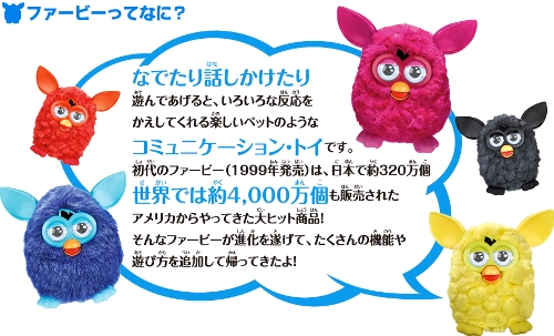 会说话的电子宠物宠物“Furby”