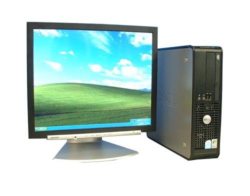 使用 17 TFT 液晶 (dtb-098） PC 戴尔 Optiplex745SF 赛扬 D 3.06 GHz （1GB 内存） （Windows XP Pro)。（原文：中古パソコン DELL Optiplex745SF(CeleronD 3.06GHz)(メモリー1GB)(WindowsXP Pro)17TFT液晶(dtb-098)） 