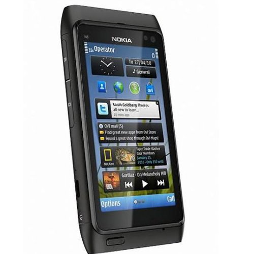 诺基亚 N8 黑 [英国从诺基亚 N8 iphone 杀手 ！： 诺基亚 N8（原文：Nokia N8 ?????【NokiaからiphoneキラーのN8が新登場！】ノキア N8） 