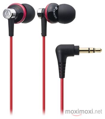 技术动态 innaiyaheddohon 挂绳黑红色氢氧化铝 CK303M b D（原文：audio-technica ダイナミック型インナーイヤーヘッドホン ブラックレッド ATH-CK303M BRD）