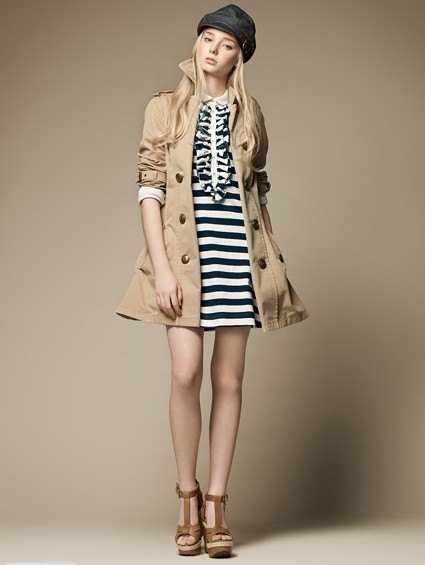 【Burberry Blue Lable】2012春季新款 风衣 